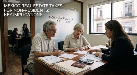 Tax implications for non-residents selling property in Mexico