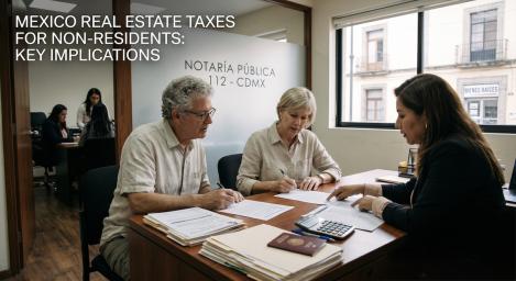 Tax implications for non-residents selling property in Mexico